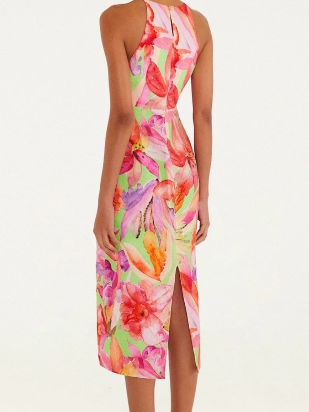NWT Farm Rio Artsy Flora Midi Dress, size Medium - Picture 3 of 7